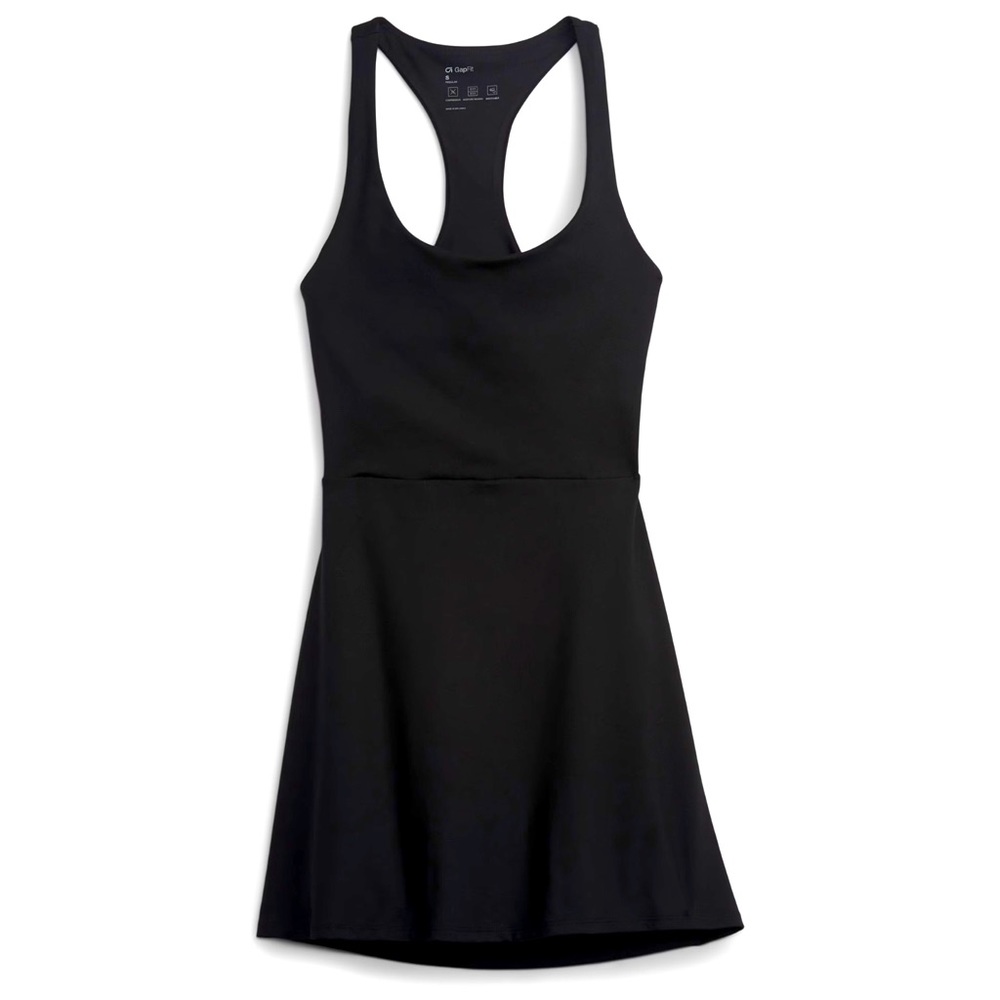 GapFit Power Exercise Dress-Black